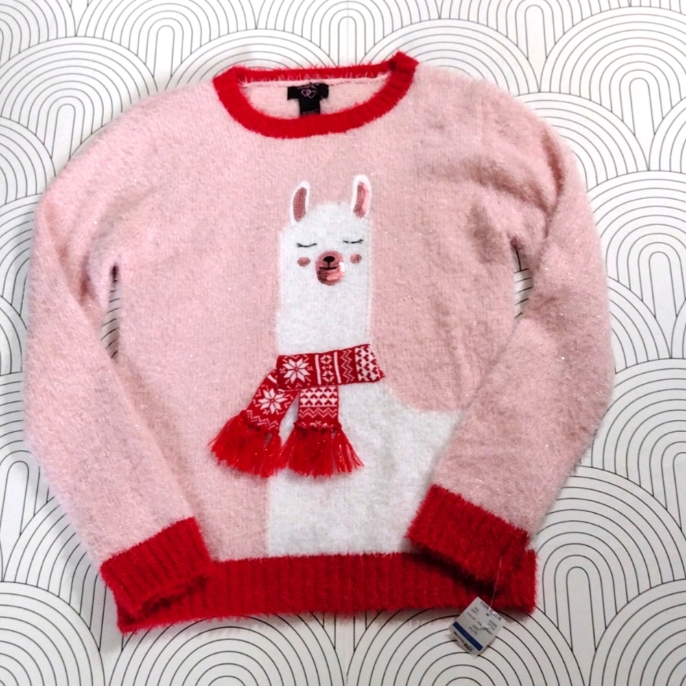 NWT it's our time lama sweater